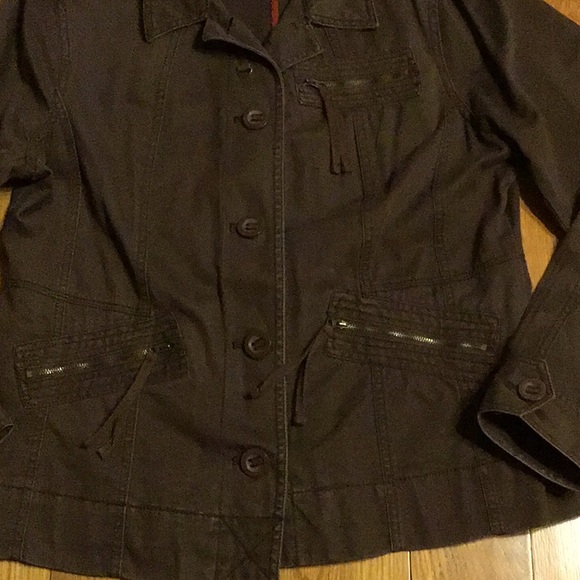 Caribbean Joe brown jacket, great condition, large - Picture 2 of 9